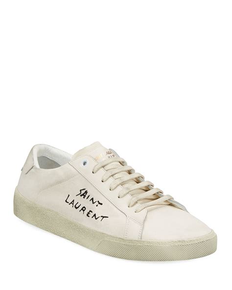 saint laurent low top sneakers